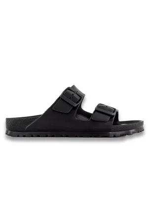 Arizona Two Strap Sandals F Black Eva