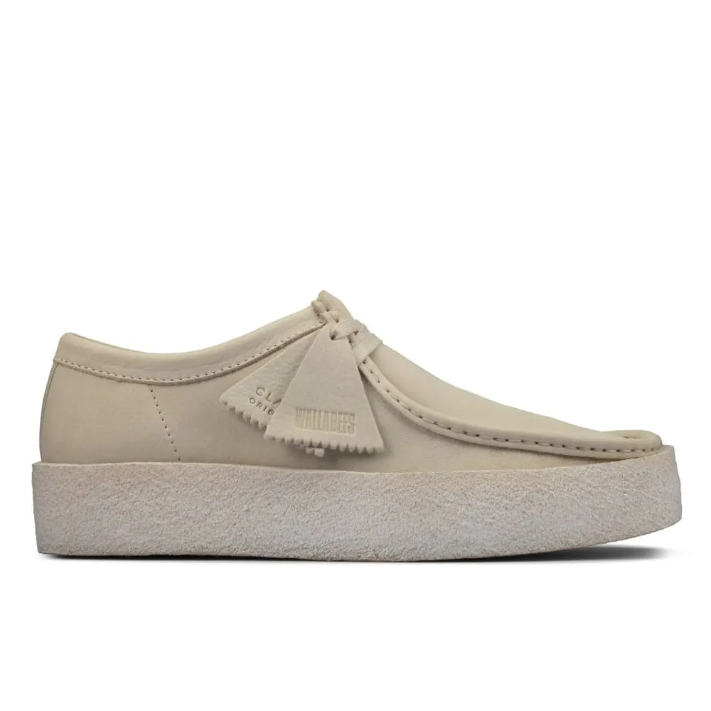 Clarks Originals Wallabee Cup Men's White Nubuck 26158153