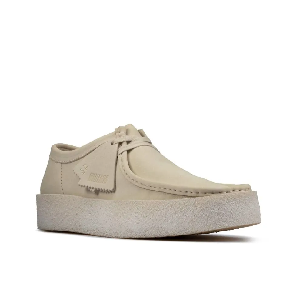 Clarks Originals Wallabee Cup Men's White Nubuck 26158153