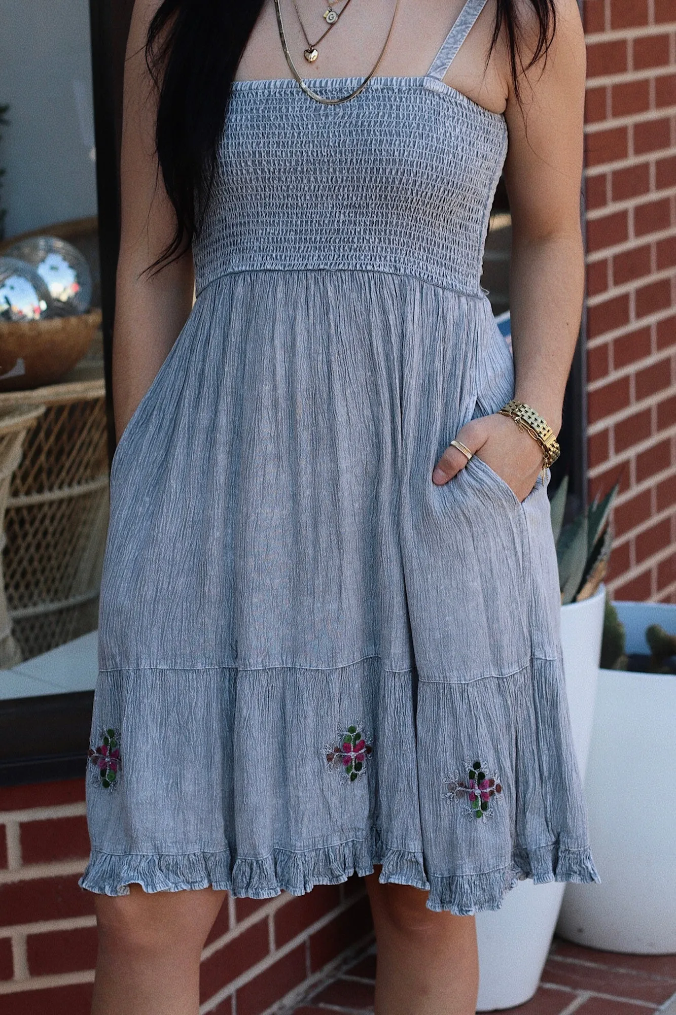 Gracie Grey Sundress
