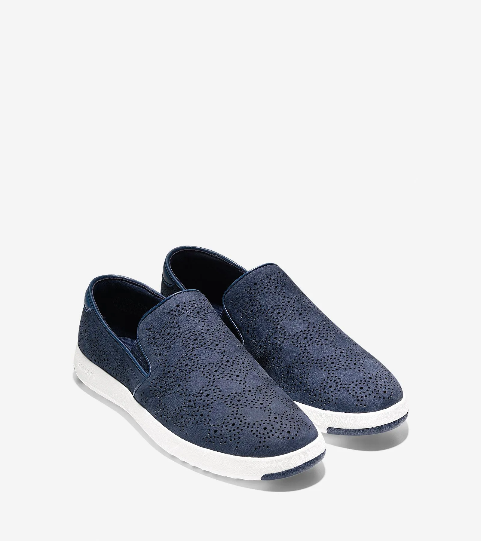 GrandPrø Paisley Perforated Slip On Sneaker