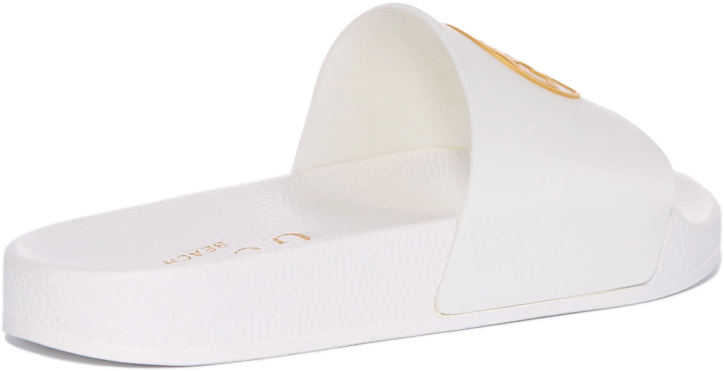 Guess Beach Slider In White For Women