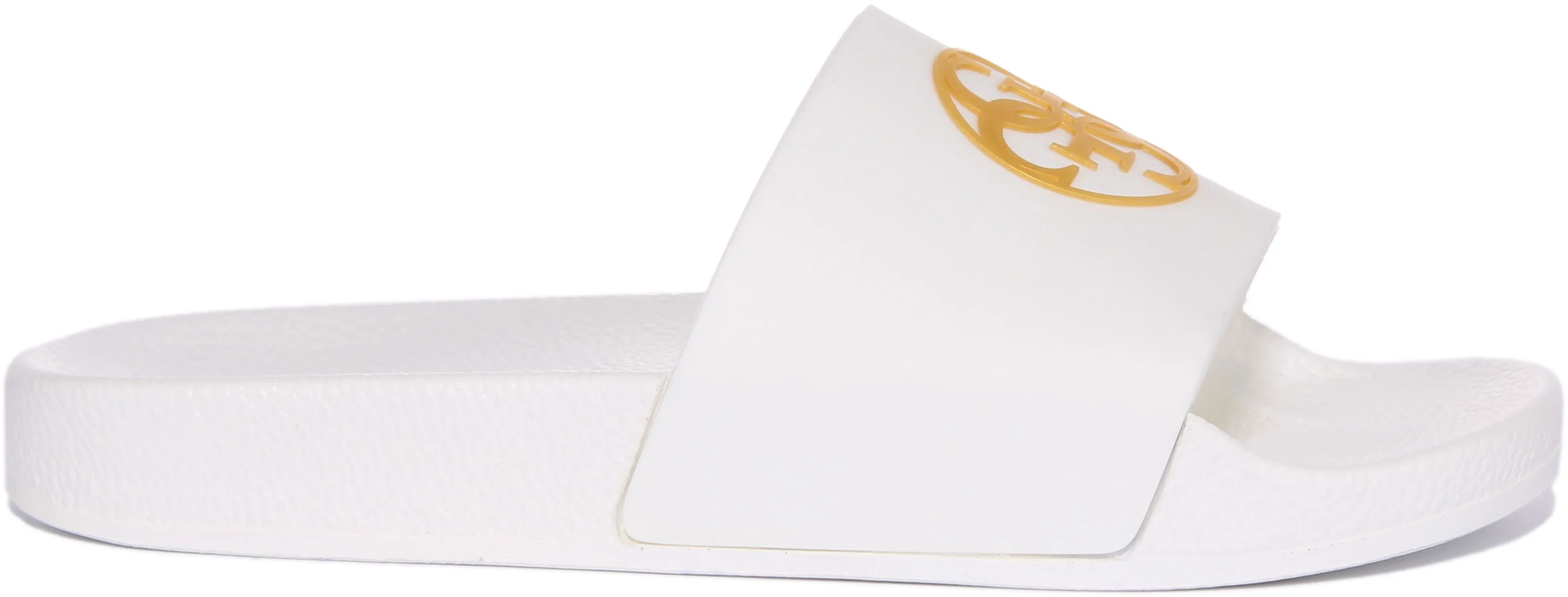 Guess Beach Slider In White For Women