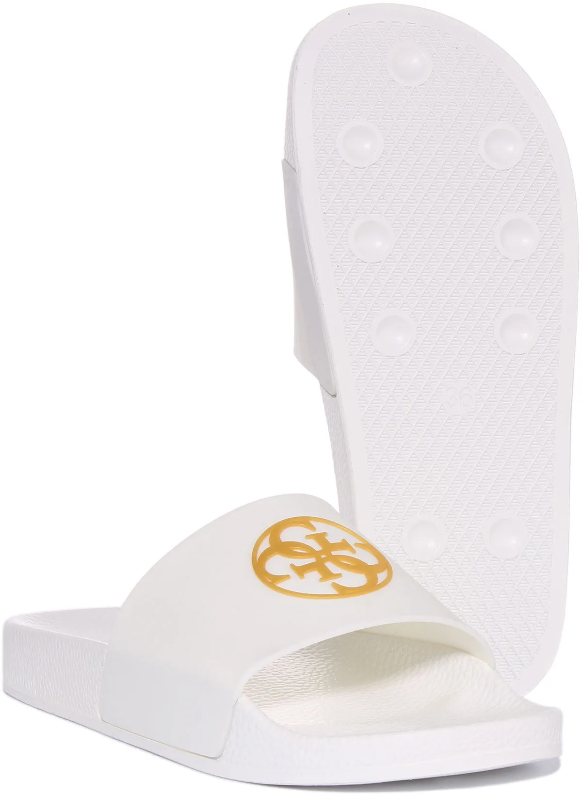 Guess Beach Slider In White For Women
