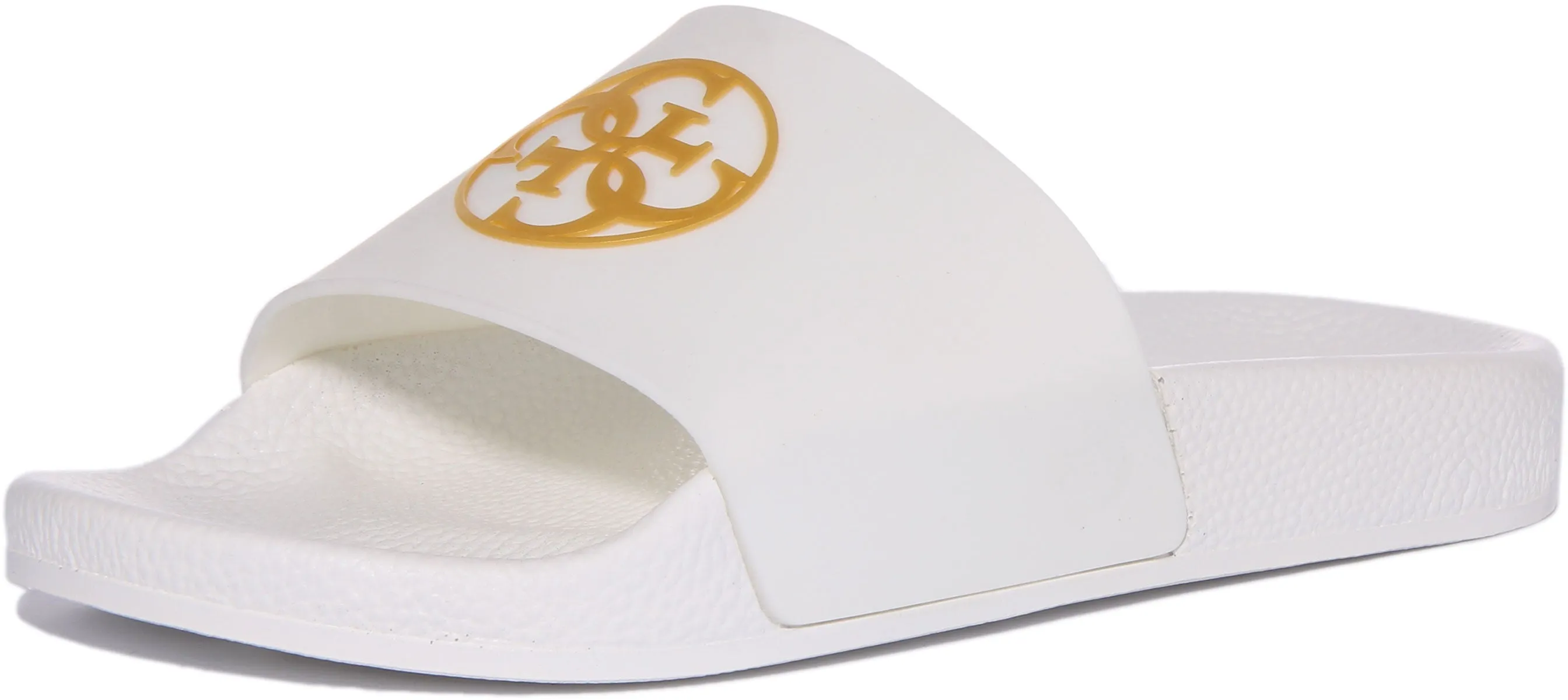 Guess Beach Slider In White For Women