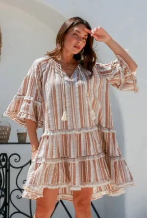 ISLA  tan dress