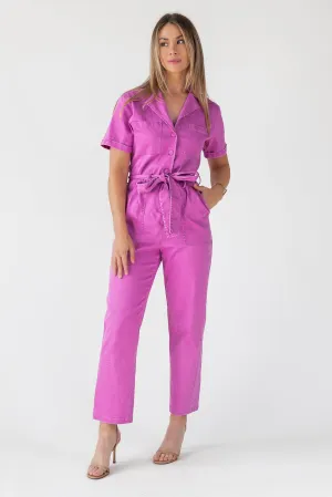 Kendall Pink Washed Jumpsuit