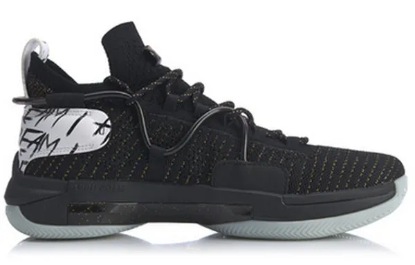 Li-Ning Speed VI 6 Premium 'Black' sneakers, black