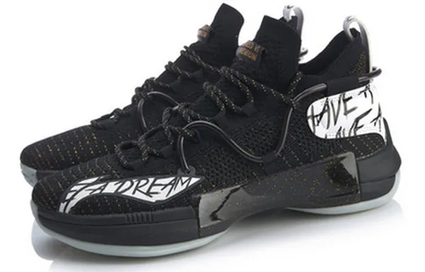 Li-Ning Speed VI 6 Premium 'Black' sneakers, black