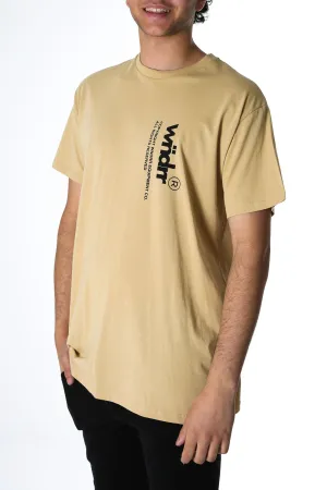 Offset Custom Fit Tee Tan