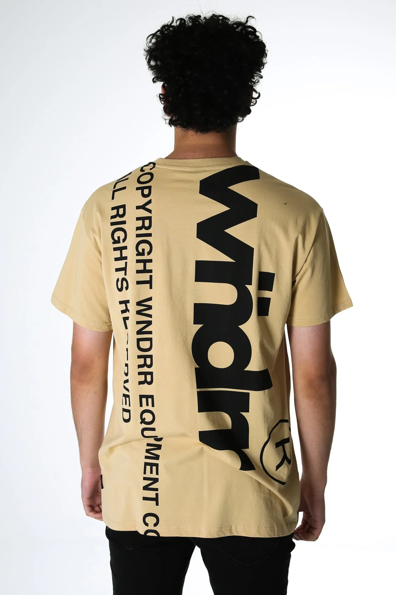 Offset Custom Fit Tee Tan