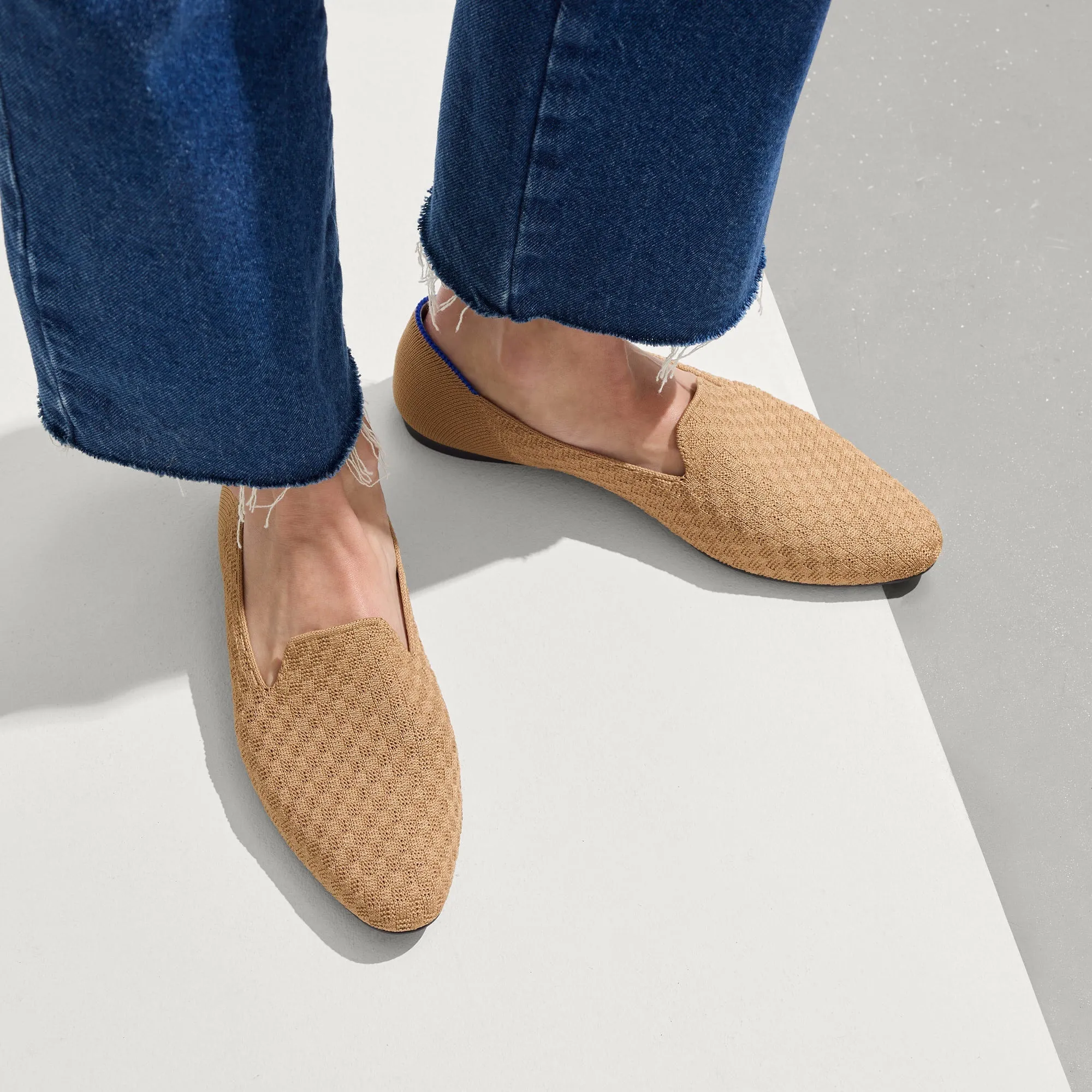 The Almond Loafer - Wren Basketweave