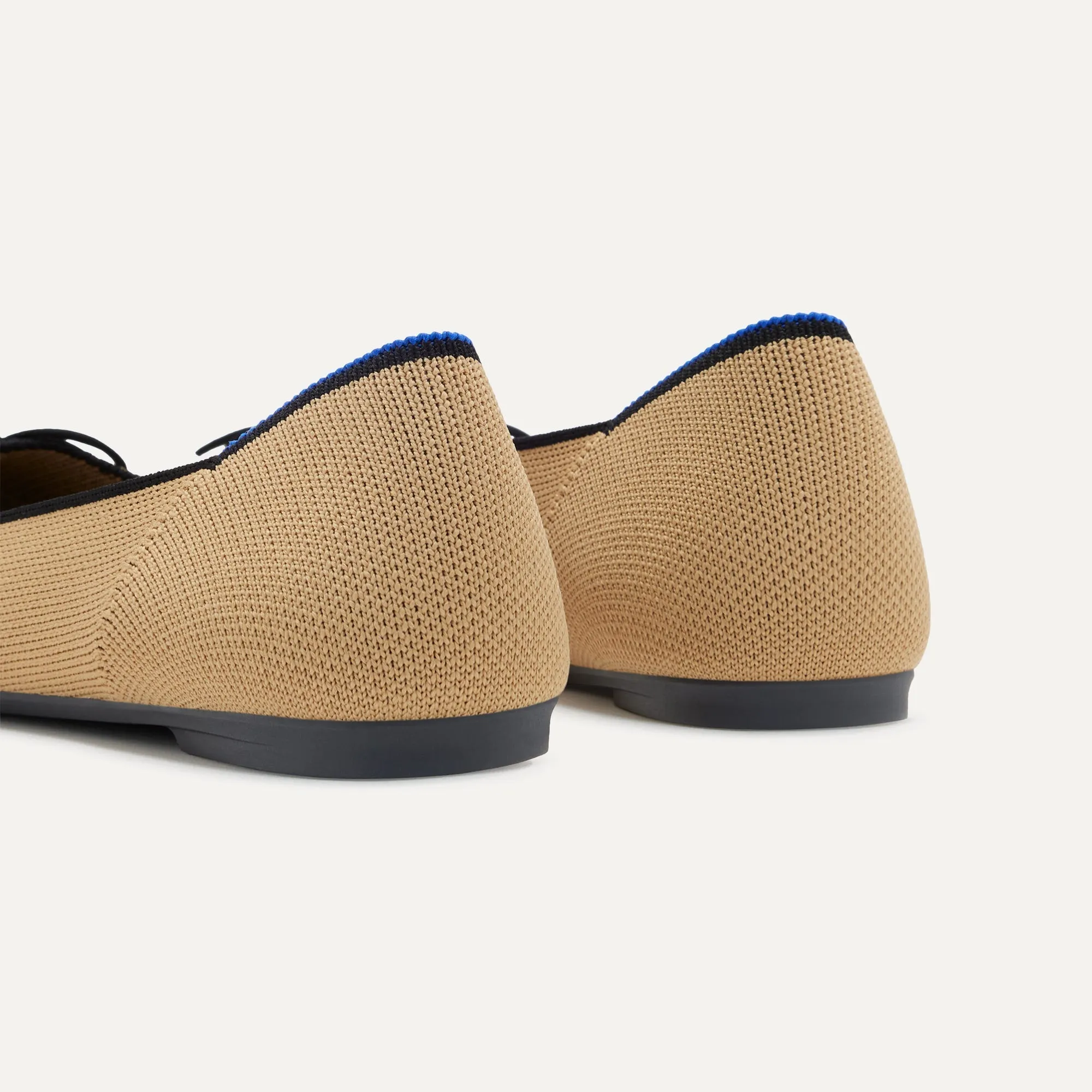 The Ballet Flat - Beige and Black