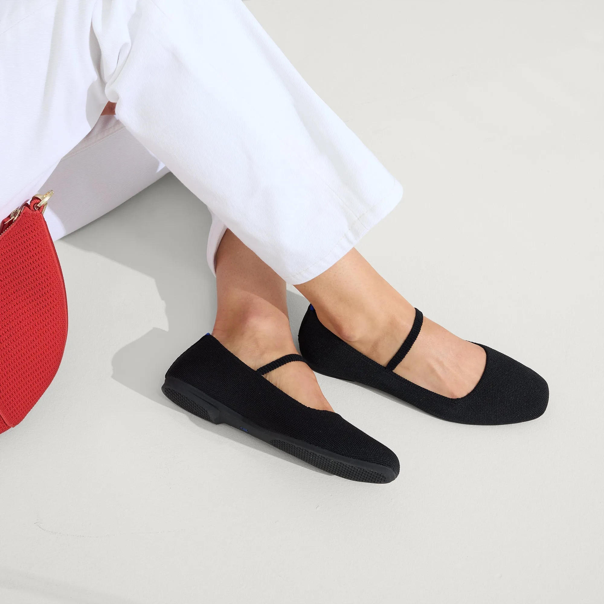 The Max Square Mary Jane - Black