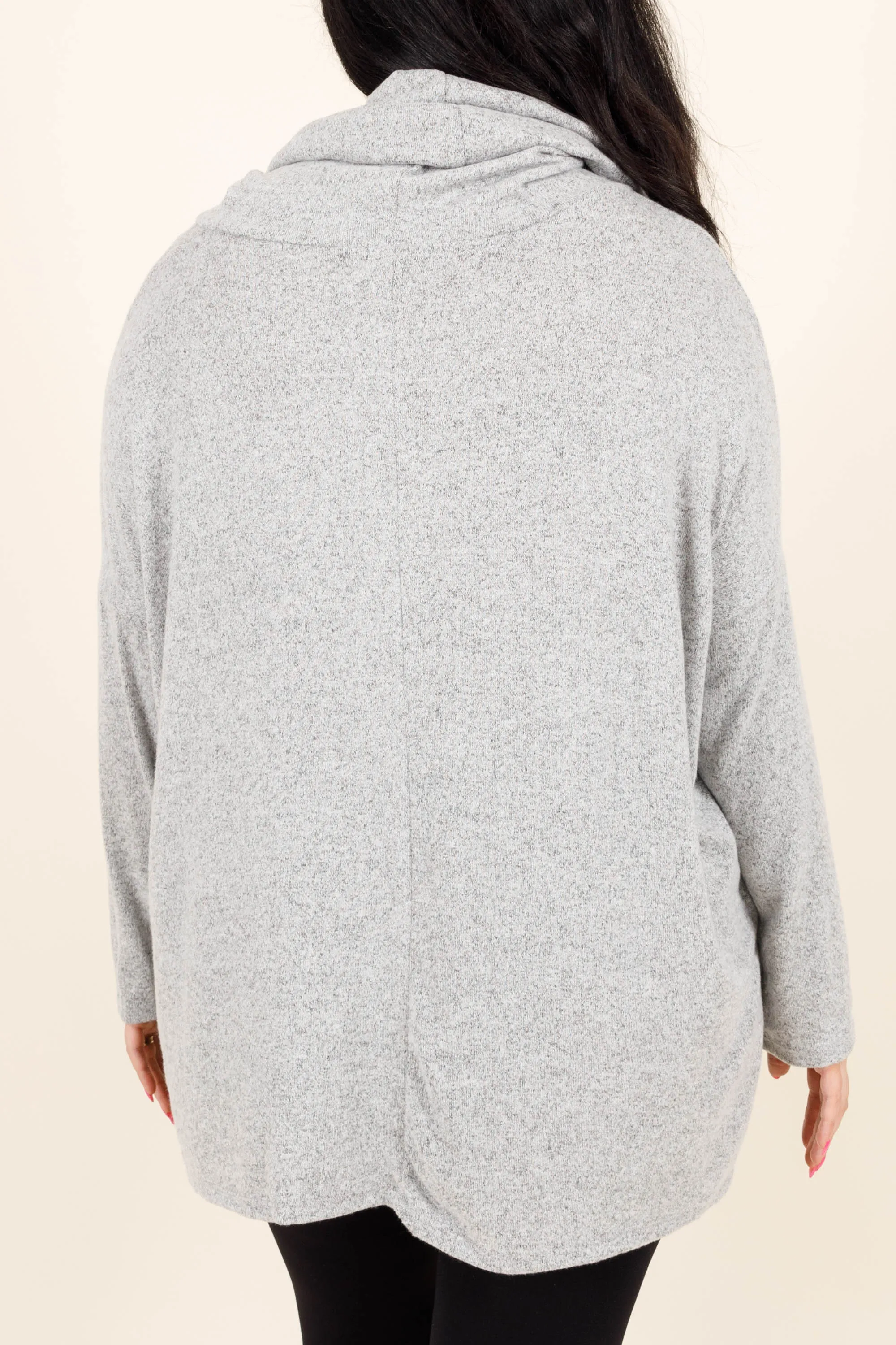 To My Love Top, Heather Grey