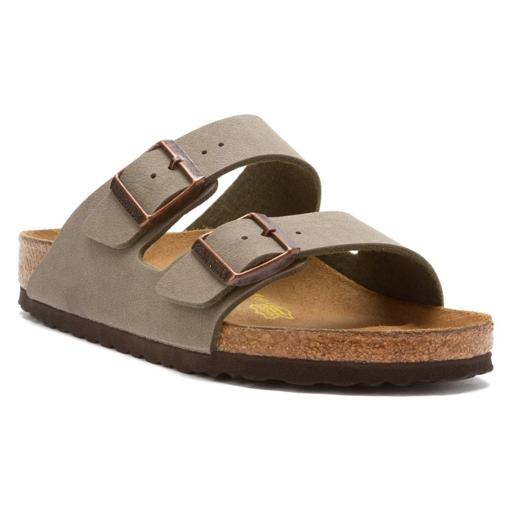 Unisex Birkenstock ARIZONA Soft Footbed Sandals 0151213 STONE BIRKIBUC