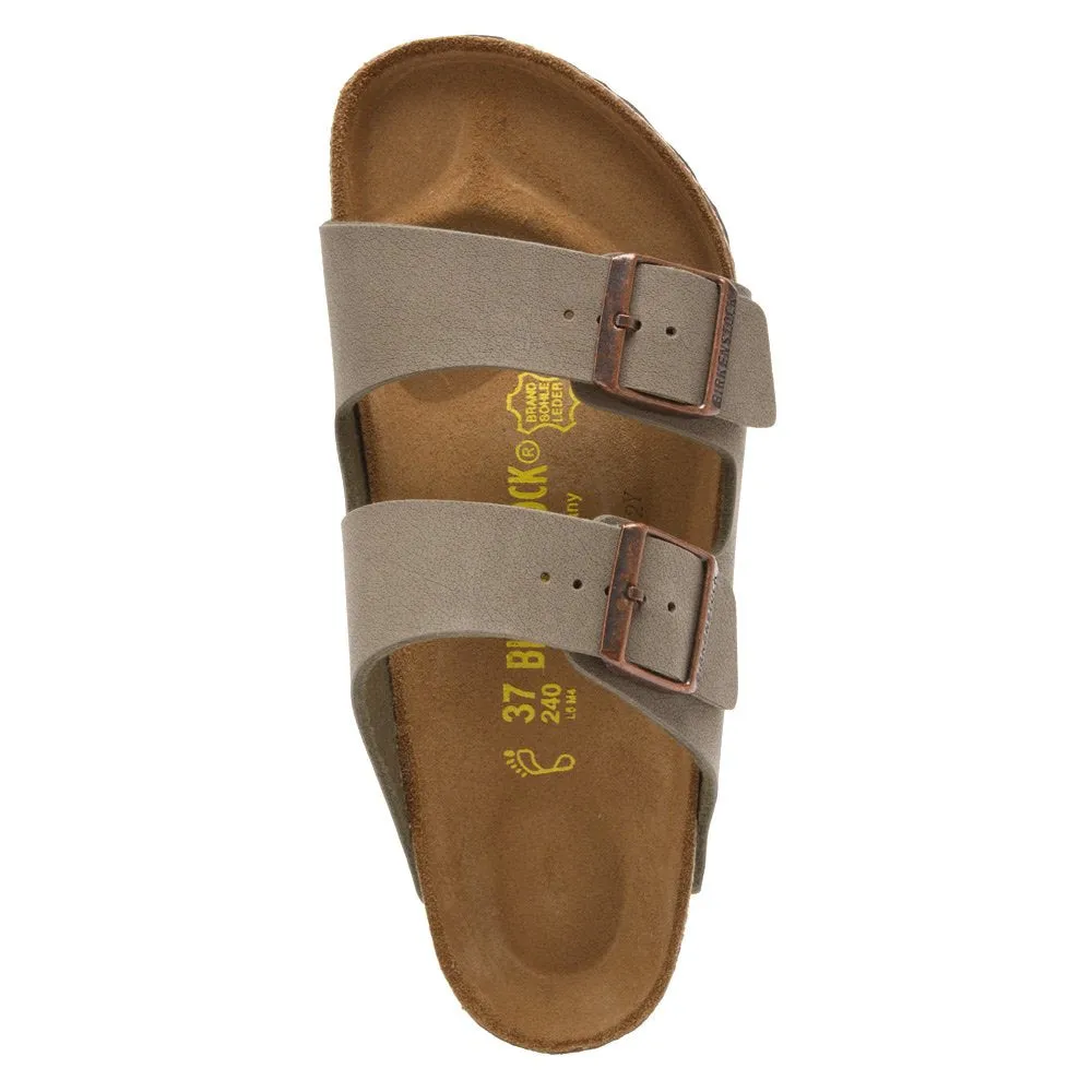 Unisex Birkenstock ARIZONA Soft Footbed Sandals 0151213 STONE BIRKIBUC
