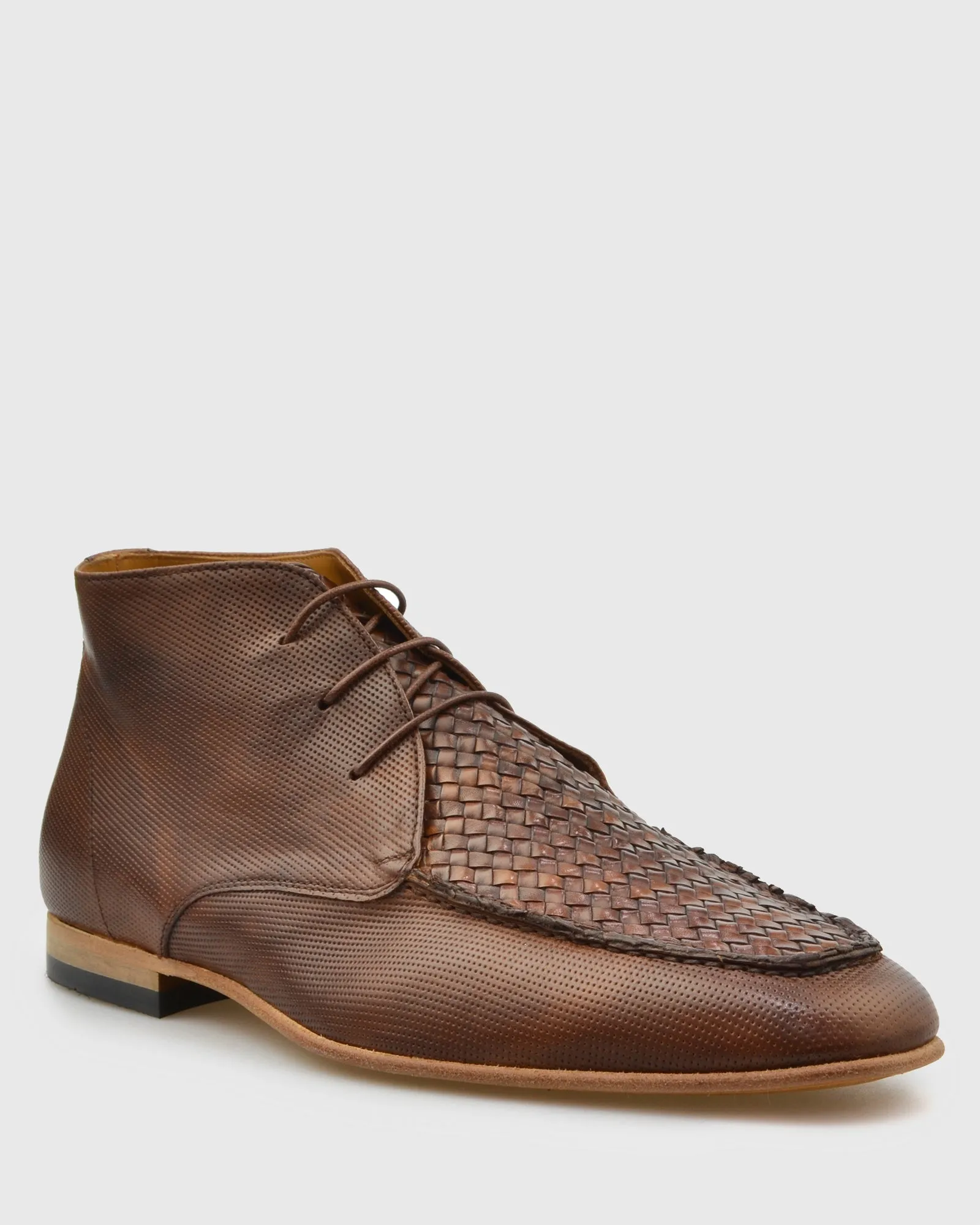 VINCENT & FRANKS S20VF-BASK BROWN DERBY BOOT