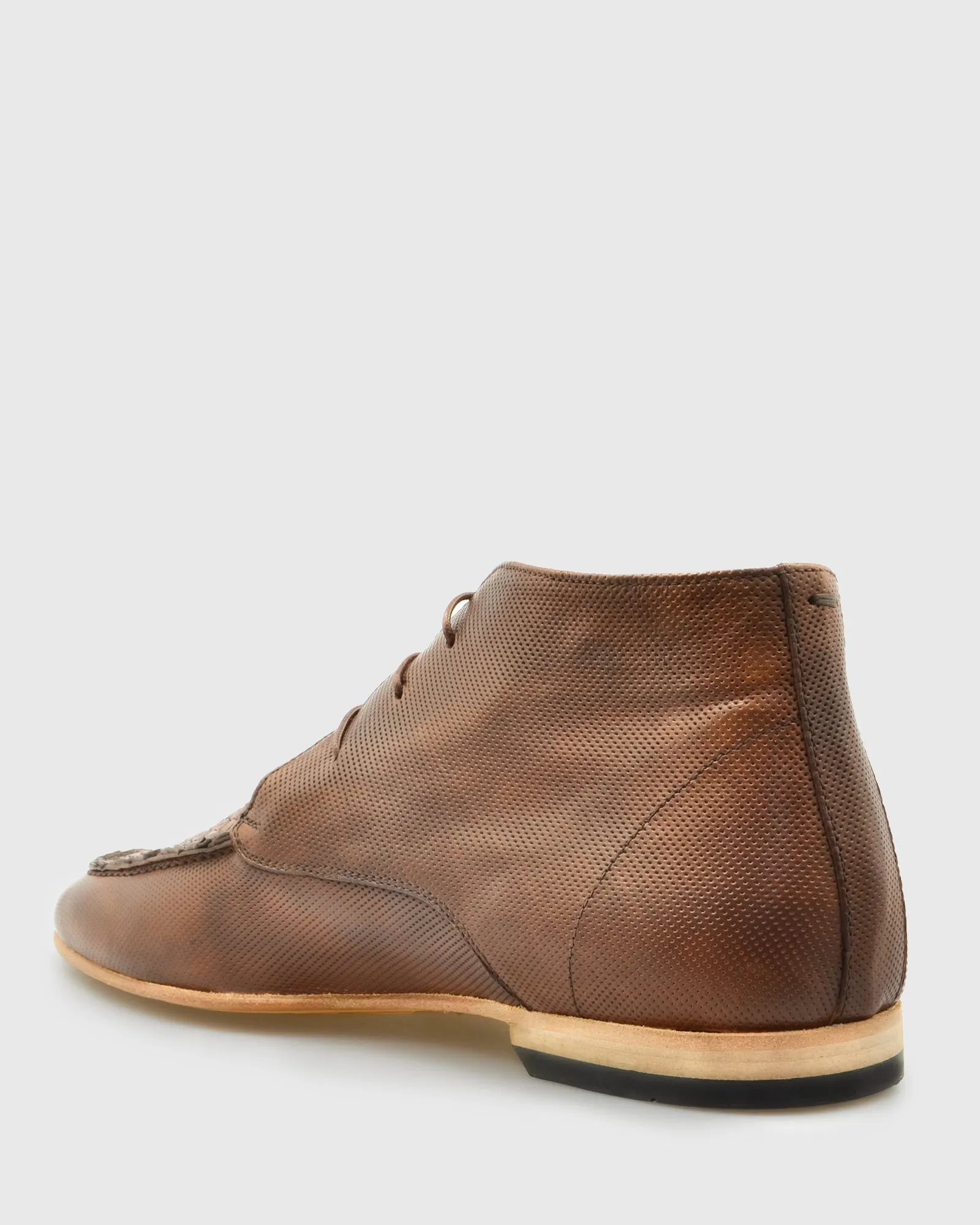 VINCENT & FRANKS S20VF-BASK BROWN DERBY BOOT