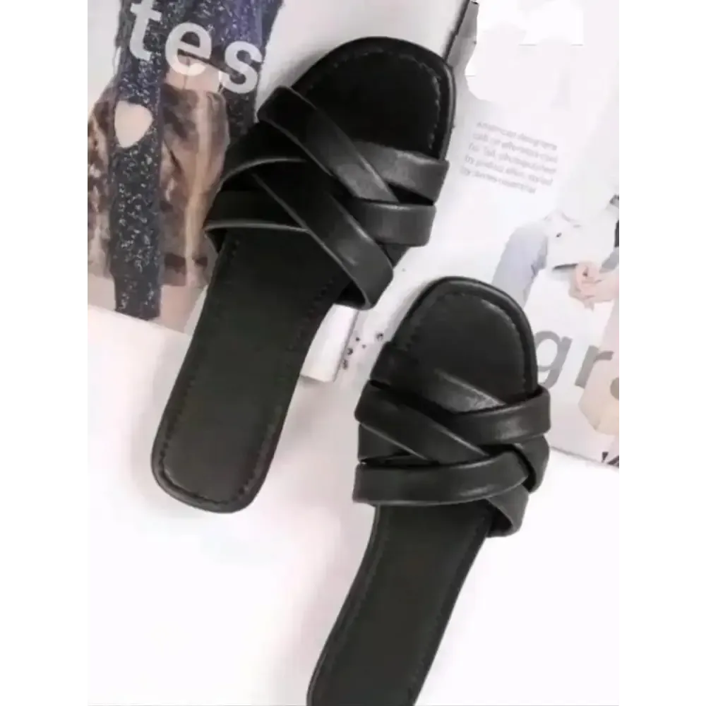 Women Casual Black Stylish Sandal