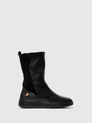 Zip Up Boots EZRA BLACK/BLACK